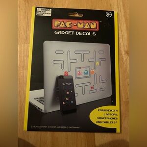 Pac-Man gadget decals stickers decals laptops smart phones tablets video game
